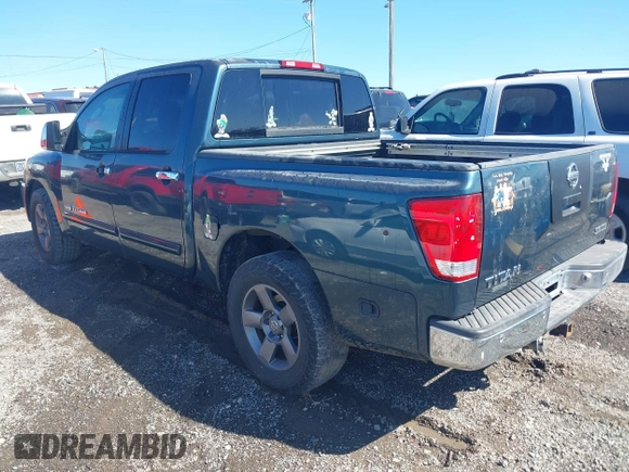 2005 Nissan Titan XE with VIN 1N6AA07A65N512479, listed as a IAAI auction lot 41659482 with 225,037 mi miles and . Bid and sale history available at DreamBid. Image 3.
