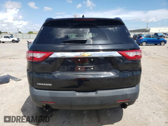 2019 Chevrolet Traverse LS with VIN 1GNERFKW8KJ180431, listed as a Copart auction lot 69841374 with 98,065 mi miles and Non Repairable. Bid and sale history available at carsss.com. Image 6.