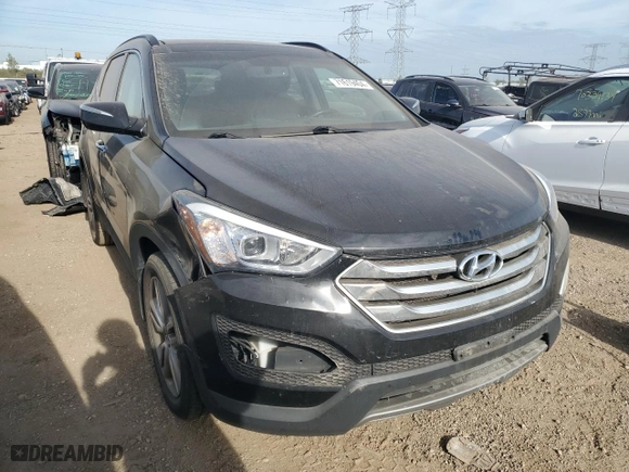 2015 Hyundai Santa Fe Sport with VIN 5XYZW4LAXFG261673, listed as a Copart auction lot 78611854 with 163,995 mi miles and Salvage Title. Bid and sale history available at carsss.com. Image 4.