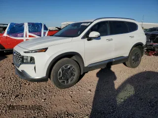 2021 Hyundai Santa Fe Hybrid Blue with VIN KM8S2DA15MU011183, listed as a Copart auction lot 85364184 with 50,130 mi miles and Salvage Title. Bid and sale history available at carsss.com. Image 1.