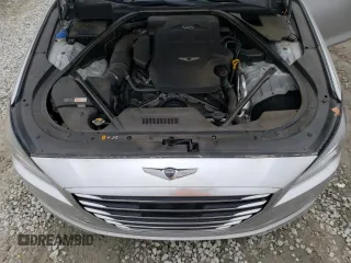 2017 Genesis G80 3.8L with VIN KMHGN4JE4HU172064, listed as a Copart auction lot 81132543 with 126,750 mi miles and Salvage Title. Bid and sale history available at carsss.com. Image 11.