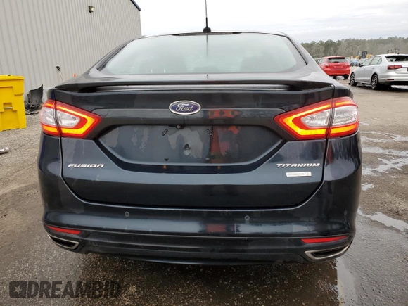 2014 Ford Fusion Titanium with VIN 3FA6P0K91ER301827, listed as a Copart auction lot 45704085 with 154,251 mi miles and Salvage Title. Bid and sale history available at DreamBid. Image 6.
