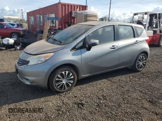 2015 Nissan Note S with VIN 3N1CE2CP4FL388710, listed as a Copart auction lot 53462655 with 93,737 mi miles and Salvage title. Bid and sale history available at DreamBid. Image 1.