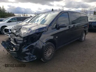 2018 Mercedes-Benz Metris with VIN WD4BG2EE8J3453759, listed as a Copart auction lot 82055214 with 81,801 mi miles and Salvage Title. Bid and sale history available at DreamBid. Image 1.