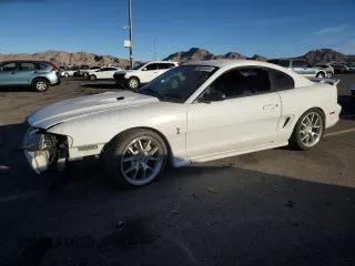 1997 Ford Mustang Cobra with VIN 1FALP47VXVF139807, listed as a Copart auction lot 88045305 with 113,571 mi miles and Salvage Title. Bid and sale history available at carsss.com. Image 1.