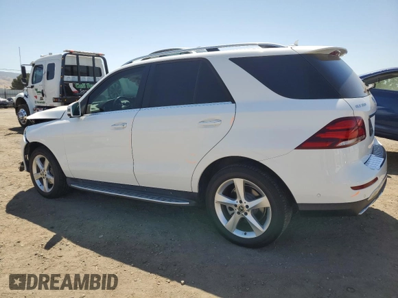 2018 Mercedes-Benz GLE 350 z VIN 4JGDA5JB2JB064487, wystawiony jako Copart lot #57263315 z przebiegiem 36 313 mil mil oraz Szkoda całkowita • Salvage title. Historia ofert i sprzedaży dostępna na DreamBid. Obrazek 2.