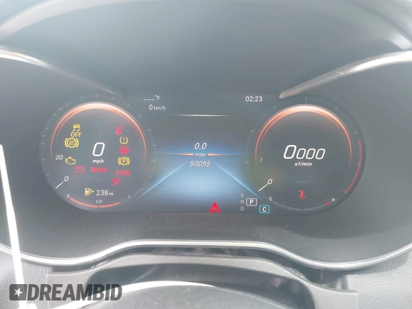 2021 Mercedes-Benz C 300 with VIN W1KWF8EB4MR639409, listed as a IAAI auction lot 42302916 with 50,055 mi miles and . Bid and sale history available at DreamBid. Image 7.