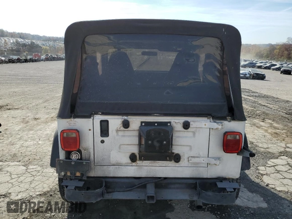 1990 Jeep Wrangler "S" with VIN 2J4FY19E1LJ530861, listed as a Copart auction lot 78298964 with 184,166 mi miles and Clean Title. Bid and sale history available at carsss.com. Image 6.