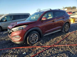 2017 Hyundai Tucson SE Plus with VIN KM8J33A44HU423310, listed as a Copart auction lot 46449215 with 146,383 mi miles and Salvage Title. Bid and sale history available at carsss.com. Image 1.