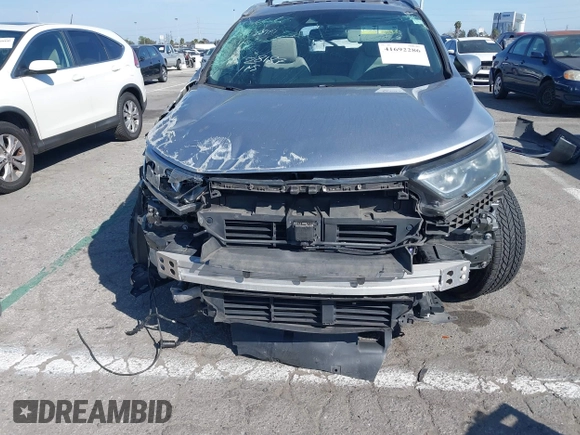2017 Honda CR-V EX-L with VIN 7FARW1H87HE011276, listed as a IAAI auction lot 41692286 with 91,850 mi miles. Bid and sale history available at carsss.com. Image 6.