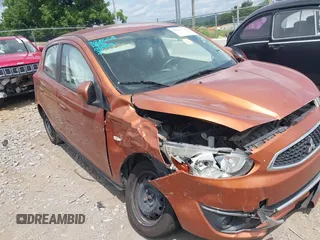 2018 Mitsubishi Mirage ES with VIN ML32A3HJ0JH011459, listed as a IAAI auction lot 42593784 with 87,646 mi miles and . Bid and sale history available at DreamBid. Image 1.