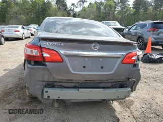 2017 Nissan Sentra S with VIN 3N1AB7AP2HY372186, listed as a Copart auction lot 50845355 with Not Provided miles and Clean Title. Bid and sale history available at carsss.com. Image 6.