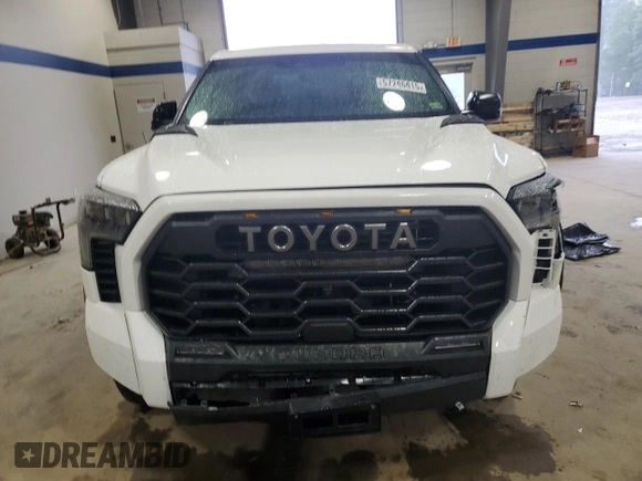 2024 Toyota Tundra TRD Pro Hybrid with VIN 5TFPC5DB7RX081484, listed as a Copart auction lot 57246415 with 12,819 mi miles and Salvage title. Bid and sale history available at DreamBid. Image 5.