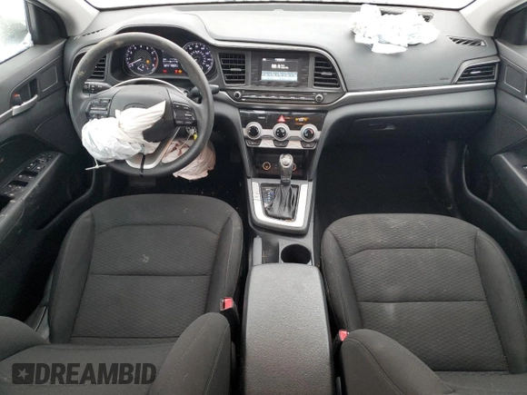 2019 Hyundai Elantra SE with VIN 5NPD74LFXKH419550, listed as a Copart auction lot 87069444 with 49,507 mi miles and Salvage Title. Bid and sale history available at DreamBid. Image 8.