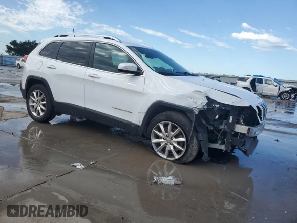 2017 Jeep Cherokee Limited with VIN 1C4PJLDB1HD238551, listed as a Copart auction lot 54271115 with 91,904 mi miles and Clean title. Bid and sale history available at DreamBid. Image 4.