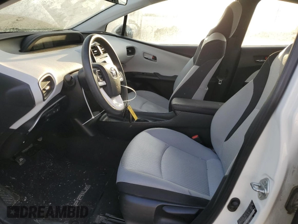 2017 Toyota Prius Two z VIN JTDKBRFU8H3558898, wystawiony jako Copart lot #49899085 z przebiegiem 97 271 mil mil oraz Szkoda całkowita • Salvage title. Historia ofert i sprzedaży dostępna na DreamBid. Obrazek 7.