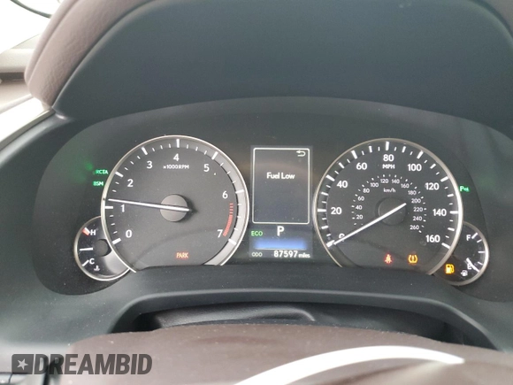 2016 Lexus RX 350 with VIN 2T2ZZMCA4GC032647, listed as a Copart auction lot 55352915 with 87,597 mi miles and Salvage Title. Bid and sale history available at DreamBid. Image 9.