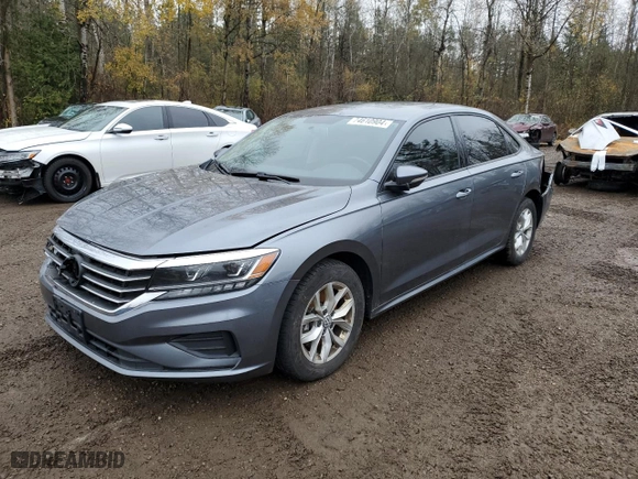 2020 Volkswagen Passat 2.0T S with VIN 1VWAA7A32LC019264, listed as a Copart auction lot 74610904 with 113,775 mi miles and Salvage Title. Bid and sale history available at carsss.com. Image 1.