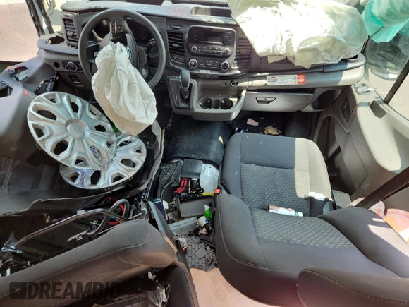 2024 Ford Transit Cargo with VIN 1FTBR1Y88RKA71141, listed as a Copart auction lot 63824945 with Not provided miles and Salvage title. Bid and sale history available at DreamBid. Image 8.