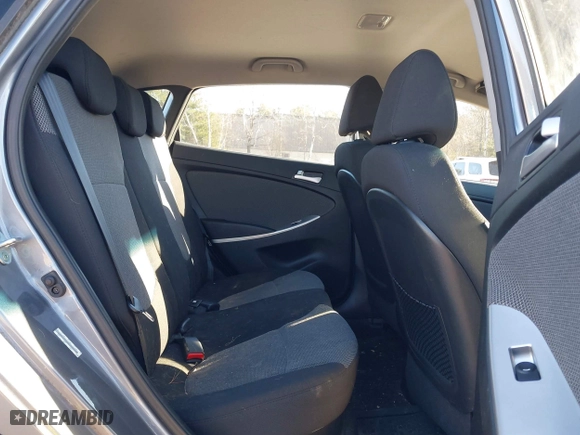 2014 Hyundai Accent GS with VIN KMHCT5AE6EU174338, listed as a IAAI auction lot 41096955 with 49,614 mi miles. Bid and sale history available at carsss.com. Image 8.