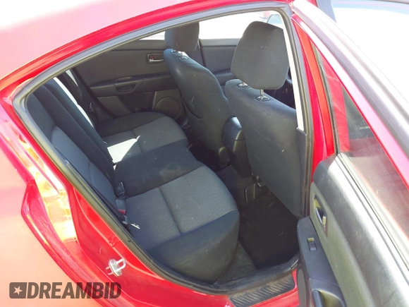 2008 Mazda 3 i Touring with VIN JM1BK12F181836593, listed as a IAAI auction lot 41918892 with Not Provided miles and . Bid and sale history available at carsss.com. Image 8.