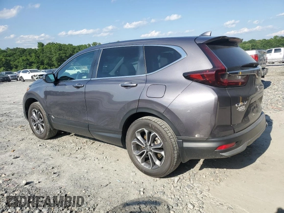 2021 Honda CR-V EX-L z VIN 2HKRW2H86MH664923, wystawiony jako Copart lot #56902645 z przebiegiem 43 537 mil mil oraz Szkoda całkowita • Salvage title. Historia ofert i sprzedaży dostępna na DreamBid. Obrazek 2.