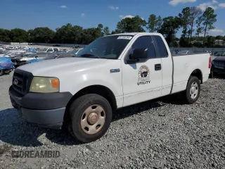 2005 Ford F-150 XL with VIN 1FTRF12255NB10143, listed as a Copart auction lot 67750754 with 250,615 mi miles and Salvage Title. Bid and sale history available at carsss.com. Image 1.