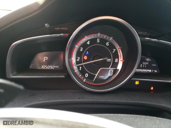 2014 Mazda Mazda3 s Grand Touring with VIN JM1BM1M3XE1102799, listed as a Copart auction lot 41412325 with NaN miles and Salvage Title. Bid and sale history available at carsss.com. Image 9.