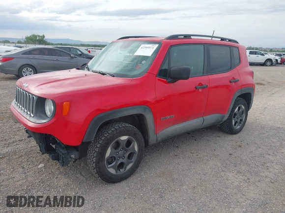 2017 Jeep Renegade Sport с VIN ZACCJBAB9HPF23495, выставлен на аукционе IAAI как лот 42395971 с пробегом 117 756 миль миль и . История ставок и продаж доступна на DreamBid. Изображение 17.