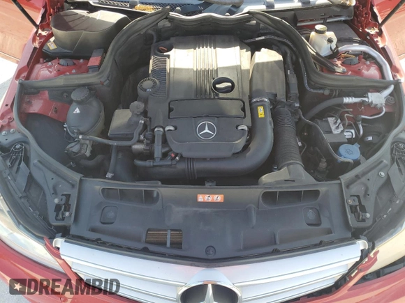 2013 Mercedes-Benz C-Class C 250 Sport with VIN WDDGF4HB9DA806032, listed as a Copart auction lot 52032625 with 129,803 mi miles and Salvage Title. Bid and sale history available at carsss.com. Image 12.