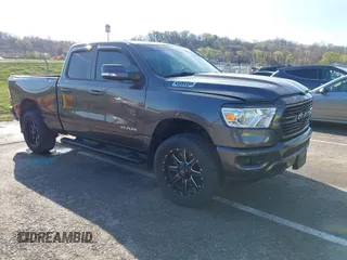 2021 Ram 1500 Big Horn with VIN 1C6SRFBT3MN741025, listed as a IAAI auction lot 41899873 with 46,530 mi miles. Bid and sale history available at carsss.com. Image 1.