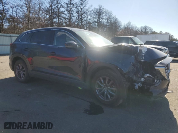 2022 Mazda CX-9 Touring with VIN JM3TCBCY0N0618774, listed as a Copart auction lot 46184735 with Not Provided miles and Salvage Title. Bid and sale history available at carsss.com. Image 4.
