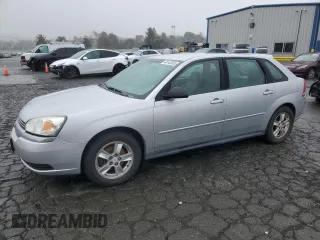 2005 Chevrolet Malibu Maxx LS with VIN 1G1ZT62845F301601, listed as a Copart auction lot 46142835 with 161,367 mi miles and Clean Title. Bid and sale history available at carsss.com. Image 1.