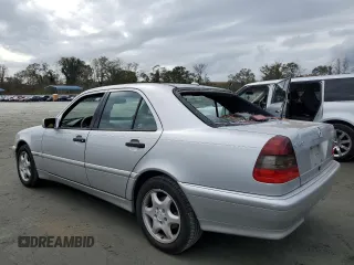 2000 Mercedes-Benz C 230/260/280/320 with VIN WDBHA29G4YA833283, listed as a Copart auction lot 79109874 with 152,830 mi miles and Salvage Title. Bid and sale history available at carsss.com. Image 2.