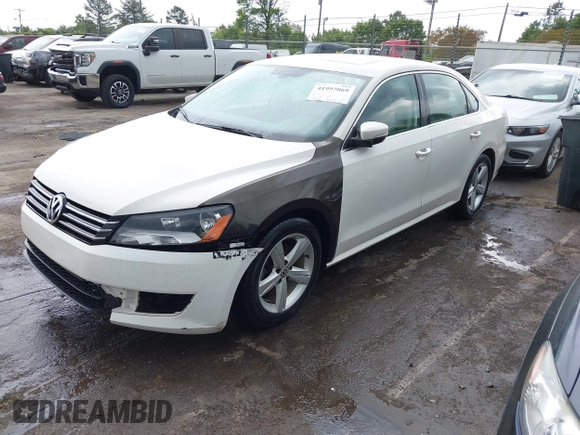 2013 Volkswagen Passat SE with VIN 1VWBH7A36DC110720, listed as a IAAI auction lot 41997869 with 114,246 mi miles and . Bid and sale history available at DreamBid. Image 17.