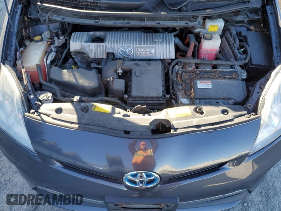 2013 Toyota Prius z VIN JTDKN3DP7D3038235, wystawiony jako Copart lot #50054445 z przebiegiem 102 340 mil mil oraz Szkoda całkowita • Salvage title. Historia ofert i sprzedaży dostępna na DreamBid. Obrazek 11.
