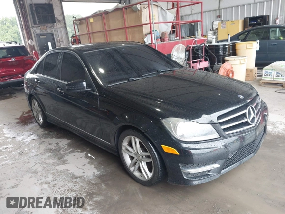 2014 Mercedes-Benz C 250 Sport with VIN WDDGF4HB4ER309280, listed as a IAAI auction lot 42351858 with 95,417 mi miles and . Bid and sale history available at DreamBid. Image 13.