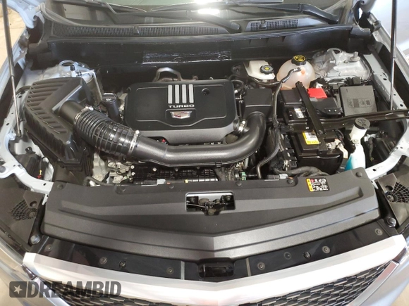 2021 Cadillac XT6 Luxury with VIN 1GYKPAR41MZ163350, listed as a Copart auction lot 44030915 with 30,234 mi miles and Salvage title. Bid and sale history available at DreamBid. Image 12.