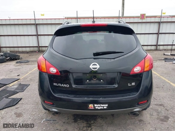 2010 Nissan Murano S with VIN JN8AZ1MU9AW010087, listed as a IAAI auction lot 41610797 with 121,551 mi miles. Bid and sale history available at carsss.com. Image 16.