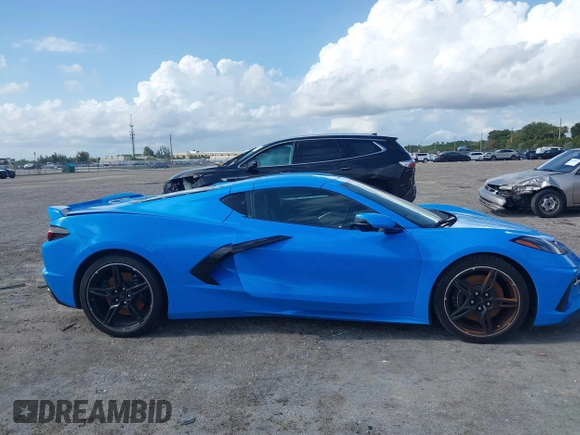 2023 Chevrolet Corvette 2LT with VIN 1G1YB2D49P5131567, listed as a IAAI auction lot 42005964 with Not provided miles and . Bid and sale history available at DreamBid. Image 13.