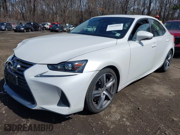 2019 Lexus IS 300 with VIN JTHC81D23K5040018, listed as a IAAI auction lot 41824842 with 40,039 mi miles and . Bid and sale history available at DreamBid. Image 2.