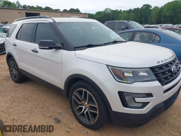 2016 Ford Explorer Sport with VIN 1FM5K8GT1GGB31627, listed as a IAAI auction lot 42076858 with 114,505 mi miles and . Bid and sale history available at carsss.com. Image 1.