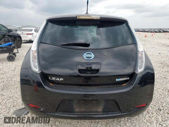 2014 Nissan LEAF SL z VIN 1N4AZ0CP4EC338869, wystawiony jako Copart lot #57100635 z przebiegiem 41 296 mil mil oraz Szkoda całkowita • Salvage title. Historia ofert i sprzedaży dostępna na DreamBid. Obrazek 6.