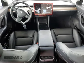 2020 Tesla Model 3 Standard Range Plus with VIN 5YJ3E1EA1LF631139, listed as a Copart auction lot 49161805 with 58,140 mi miles and Salvage Title. Bid and sale history available at DreamBid. Image 8.