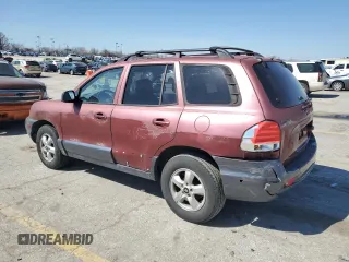 2005 Hyundai Santa Fe GLS with VIN KM8SC13D05U968258, listed as a Copart auction lot 48383205 with 190,131 mi miles and Salvage Title. Bid and sale history available at carsss.com. Image 2.