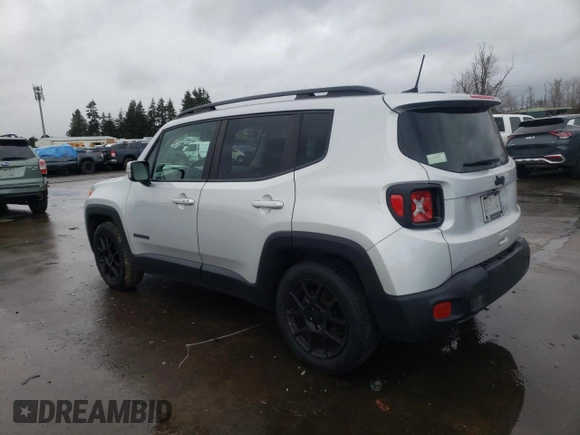 2020 Jeep Renegade Altitude with VIN ZACNJAB12LPK99579, listed as a Copart auction lot 43833865 with 25,059 mi miles and Salvage title. Bid and sale history available at DreamBid. Image 2.