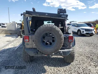 2014 Jeep Wrangler Unlimited Rubicon with VIN 1C4BJWFG0EL274480, listed as a Copart auction lot 48201845 with 130,503 mi miles and Salvage Title. Bid and sale history available at carsss.com. Image 6.