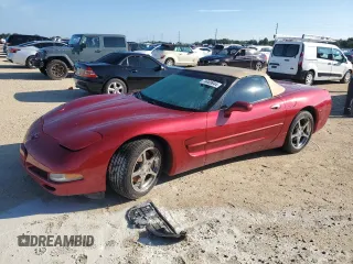 2001 Chevrolet Corvette with VIN 1G1YY32G615115318, listed as a Copart auction lot 74469944 with 0 mi miles and Salvage Title. Bid and sale history available at carsss.com. Image 1.