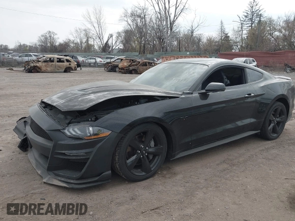 2022 Ford Mustang GT with VIN 1FA6P8CF7N5149137, listed as a IAAI auction lot 42053008 with 32,324 mi miles and . Bid and sale history available at DreamBid. Image 2.