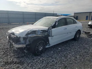 2025 Mercedes-Benz C 300 with VIN W1KAF4GBXSR238136, listed as a Copart auction lot 51966685 with 1,353 mi miles and Non repairable. Bid and sale history available at DreamBid. Image 1.
